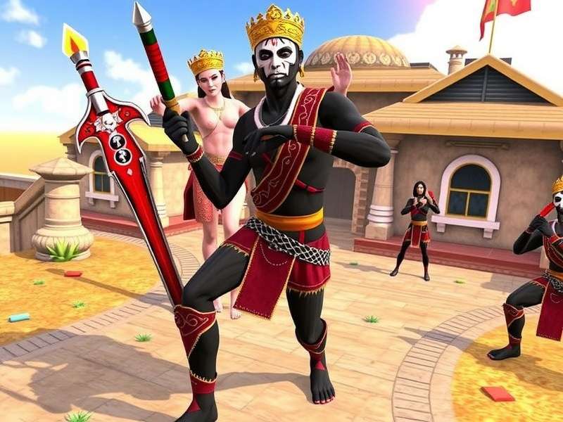 Desi VR Warrior Gameplay Screenshot